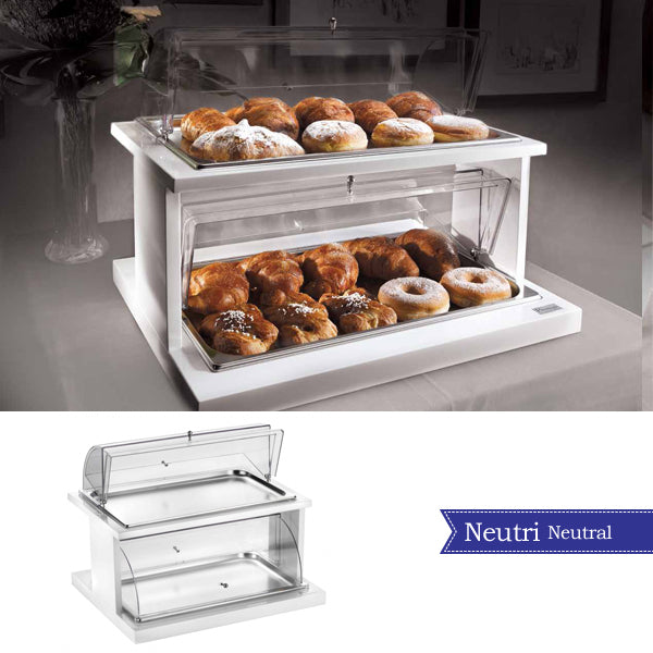 Pintinox Alzata 2 Piani Con Doppia Cupola