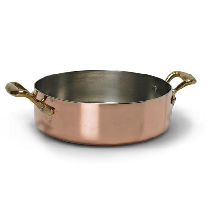Ballarini Ballarini Serie 1000 Casseruola Bassa Cm 28 In Rame