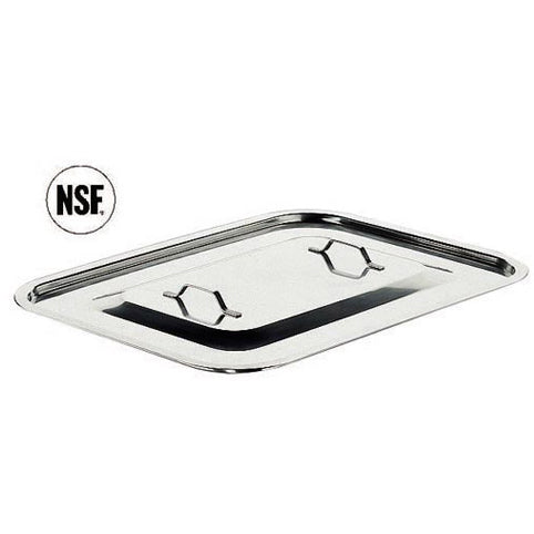 Paderno Coperchio Per Tegami Cm 40X26 Inox