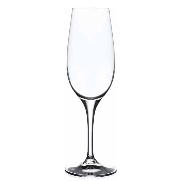 Rcr Cristalleria Italiana Daily Set 6 Calici Flute Champagne 18 Cl Crystal Glass