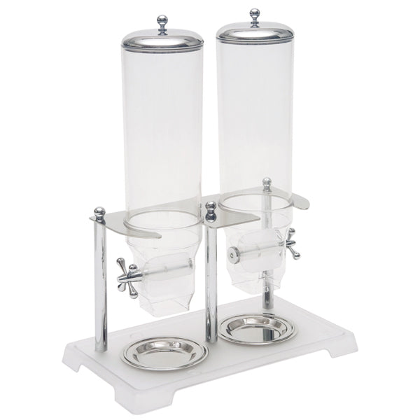 Piazza Distributore Cereali Doppio Lt 3X2 Policarbonato