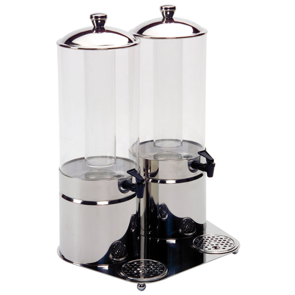 Piazza Distributore Succhi Lt 7X2 Inox