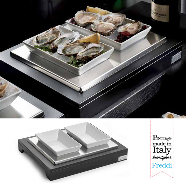 Pintinox Espositore Refrigerato Con 2 Ciotole