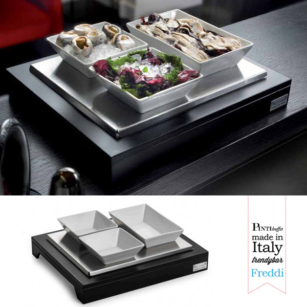 Pintinox Espositore Refrigerato Con 3 Ciotole