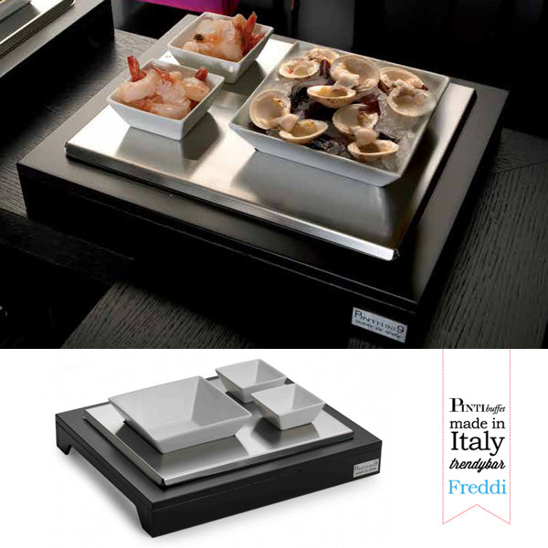 Pintinox Espositore Refrigerato Con 3 Ciotole