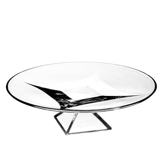 Rcr Cristalleria Italiana Fusion Centrotavola 330 Mm C/Piede Crystal Glass