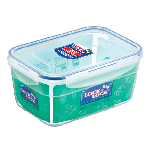 Lock & Lock Lock & Lock Contenitore Ermetico Rettangolare Lt 1,8