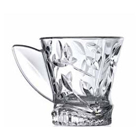 Rcr Cristalleria Italiana Laurus Set 6 Tazze The 16 Cl Crystal Glass