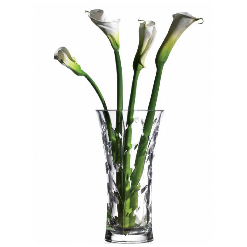 Rcr Cristalleria Italiana Laurus Vaso 250 Crystal Glass