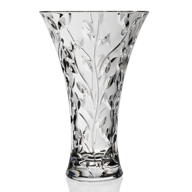 Rcr Cristalleria Italiana Laurus Vaso 300 Large Crystal Glass