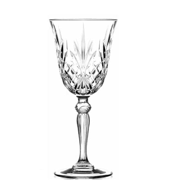 Rcr Cristalleria Italiana Melodia Set 6 Calici Vino 21 Cl Crystal Glass