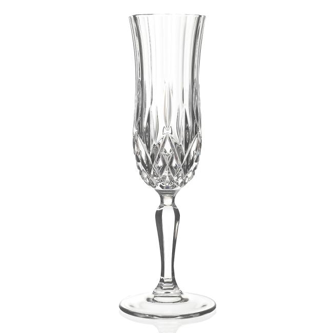 Rcr Cristalleria Italiana Opera Set 6 Calici Flute Champagne 13 Cl Crystal Glass