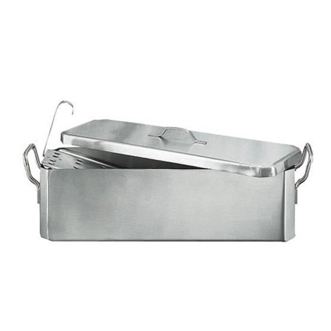 Paderno Pesciera Con Griglia Coperchio Cm 70 Inox