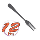 Pintinox Pinti 12 Forchette Tavola Solaris