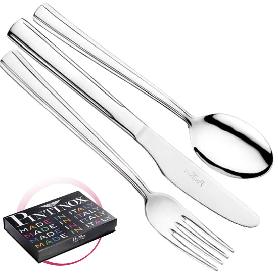 Pintinox Pinti Servizio Posate 24 Pz Aida In Scatola Iride