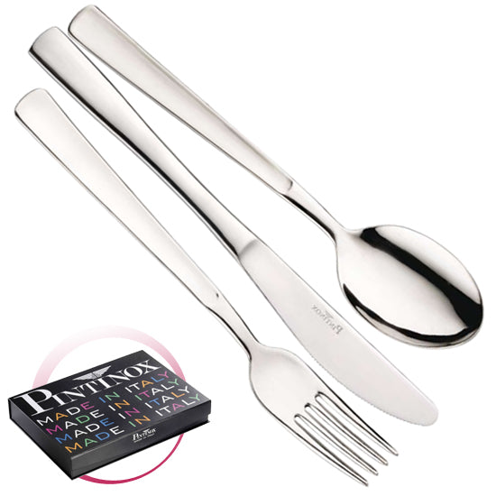 Pintinox Pinti Servizio Posate 24 Pz Tema In Scatola Iride