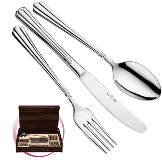 Pintinox Pinti Set Posate Bernini 49 Pz In Bauletto Di Legno