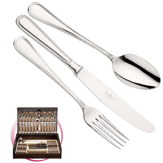 Pinti 1929 Pinti Set Posate Byron 75 Pz In Bauletto Di Legno