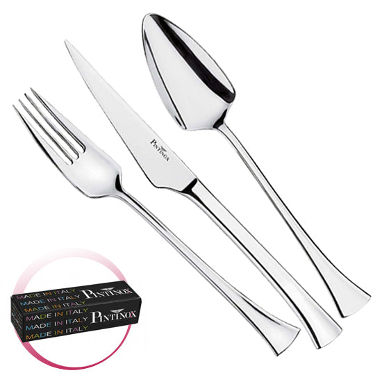 Pintinox Pinti Set Posate Liberty 24 Pz In Scatola Compact