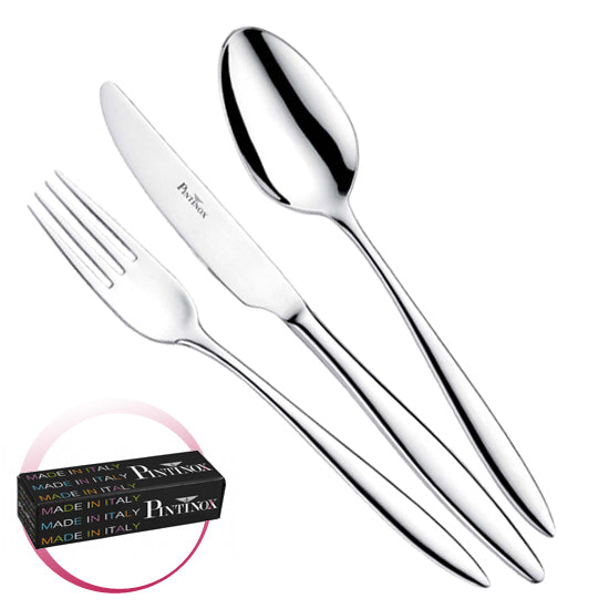 Pintinox Pinti Set Posate Romanino 24 Pz In Scatola Compact