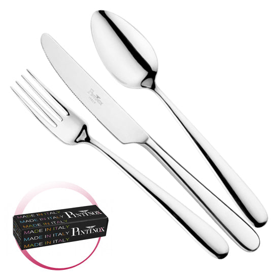 Pintinox Pinti Servizio Posate 24 Pz Savoy In Scatola Compact