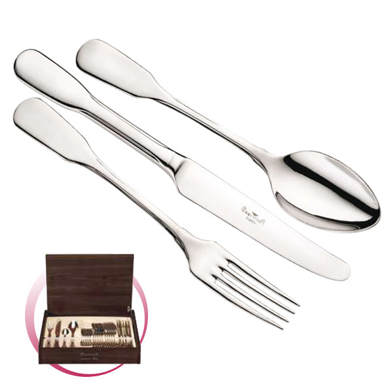 Pinti 1929 Pinti Set Posate Spaten 24 Pz In Bauletto Di Legno