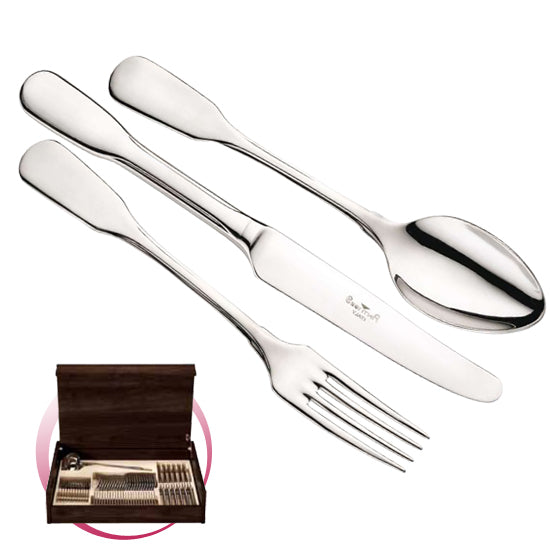 Pinti 1929 Pinti Set Posate Spaten 49 Pz In Bauletto Di Legno