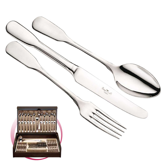 Pinti 1929 Pinti Set Posate Spaten 75 Pz In Bauletto Di Legno