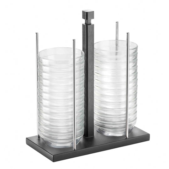 Pintinox Porta Ciotole Con 24 Ciotole Cm 12