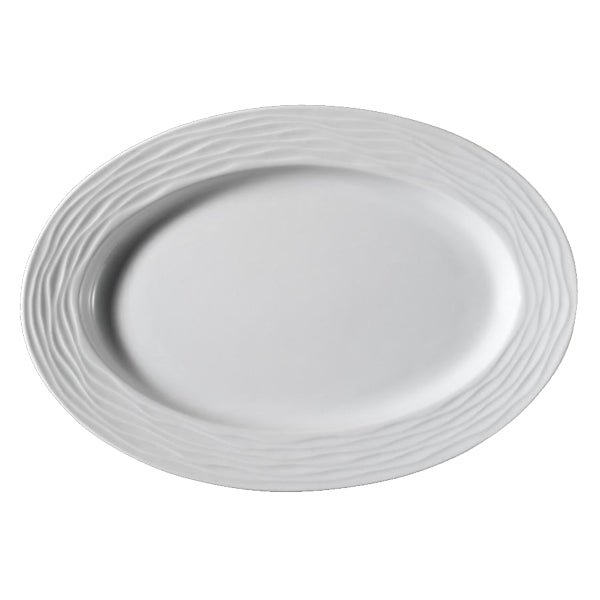 Kutahya Porselen Sea Wave Vassoio Ovale Cm 35