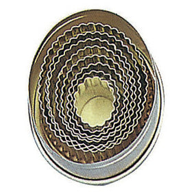 Paderno Tagliapasta B/S Ovale Festonato Cm 10/9 Pz