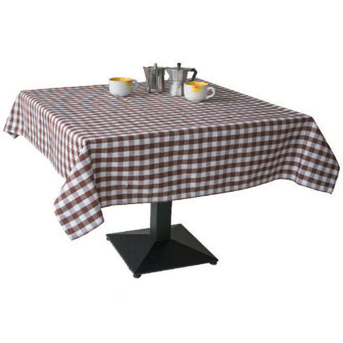 Colombo Mario Tovaglia Break 150X150 Quadretto Bianco/Marrone
