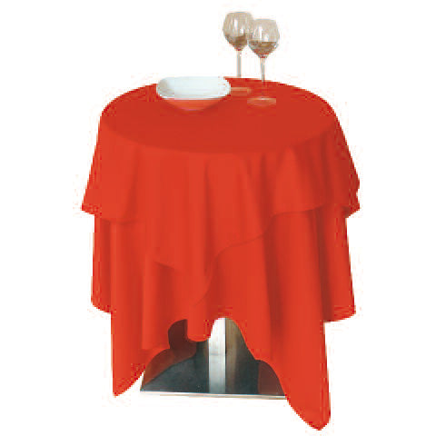 Colombo Mario Tovaglia Poly/Cotone 150 X150 Rosso Aragosta