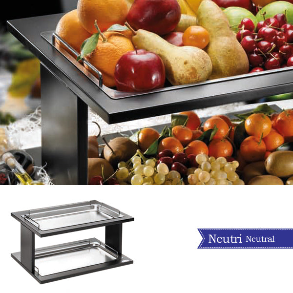 Pintinox Alzata 2 Piani Porta Frutta