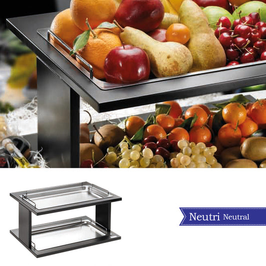 Pintinox Alzata 2 Piani Porta Frutta