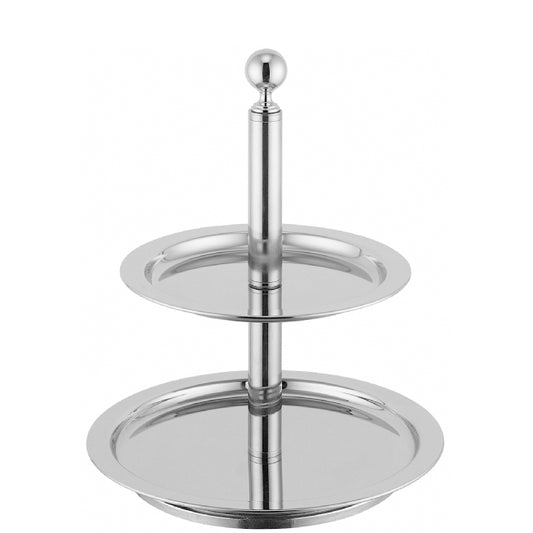 Pintinox Alzata Buffet Girevole 2 Piani Cm 34/43 Pinti