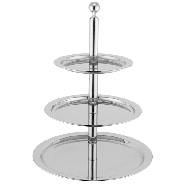 Pintinox Alzata Buffet Girevole 3 Piani Cm 34/42/52 Pinti