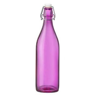 Bormioli Rocco Bottiglia Giara Lt1 Fucsia Ct6