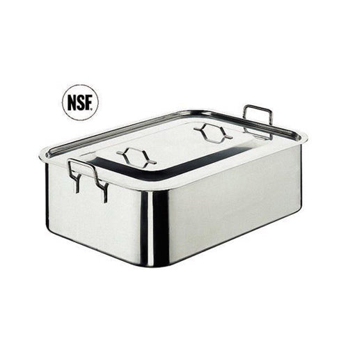 Paderno Brasiera Con Coperchio Cm 60 Inox