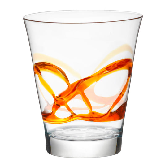 Bormioli Rocco Ceralacca Lui Bicchiere 38,5 Cl Arancio