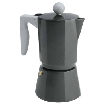 Pintinox Caffettiera Moka Begur Nera Tz 06