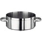 Paderno Casseruola Bassa 2 Maniglie Cm 20 Serie 1100 Inox