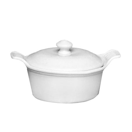 Royale Casseruola Bianca Con Coperchio Royale