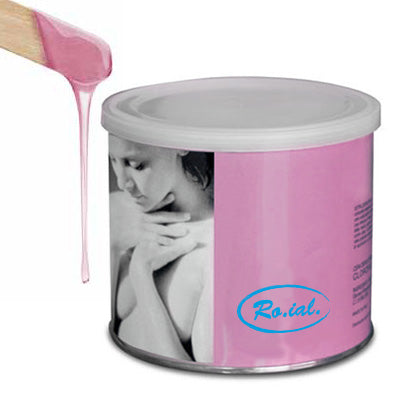 Roial Ceretta Depilazione 800 Ml Titanio Rosa In Barattolo