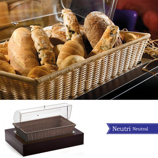 Pintinox Cesta Pane Wenge Con Cupola