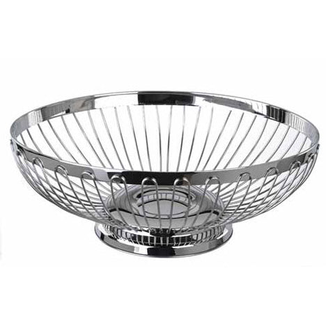 Paderno Cesto Pane Ovale Inox Cm 24X18