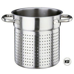 Paderno Colapasta Per Pentola Bassa Cm 24 Serie 1100 Inox