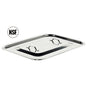 Paderno Coperchio Per Tegami Cm 40X26 Inox