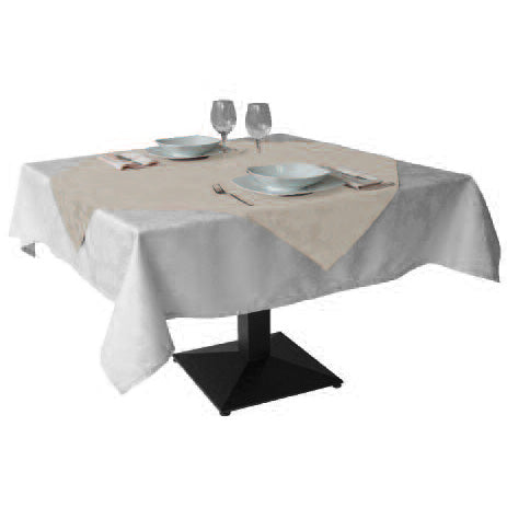 Colombo Mario Coprimacchia 103X103 Jaquard Avorio