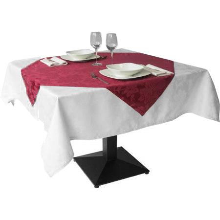 Colombo Mario Coprimacchia 103X103 Jaquard Bordeaux